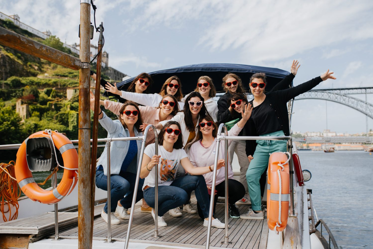 bachelor party, rio douro, porto