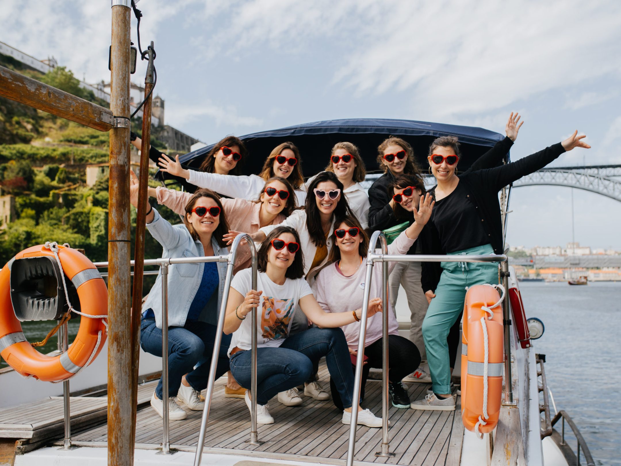bachelor party, rio douro, porto