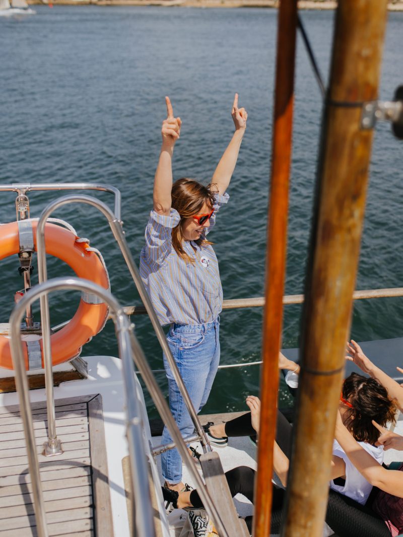 despedida de solteiro a bordo sailing 360º