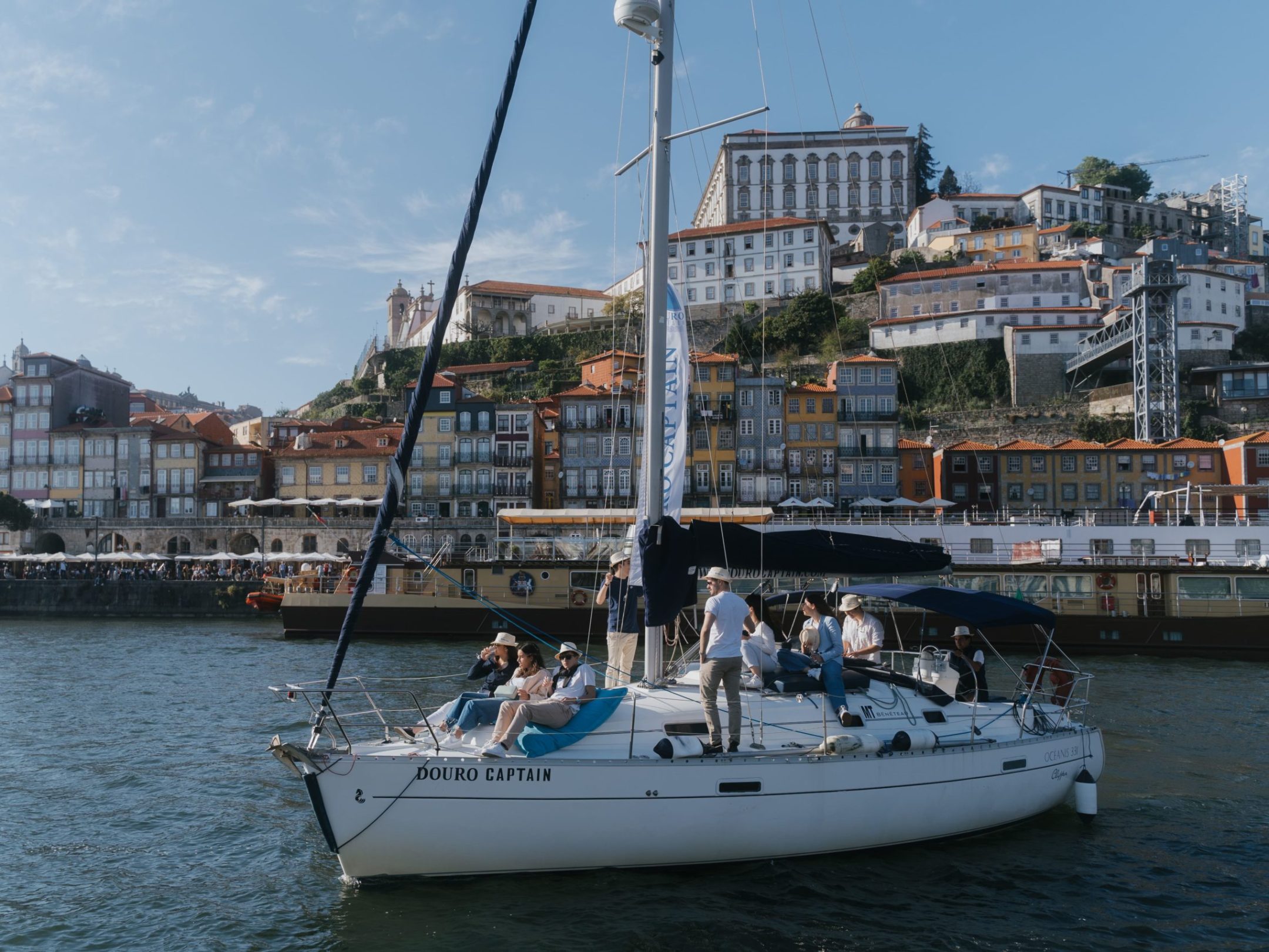 Boat trip in douro river