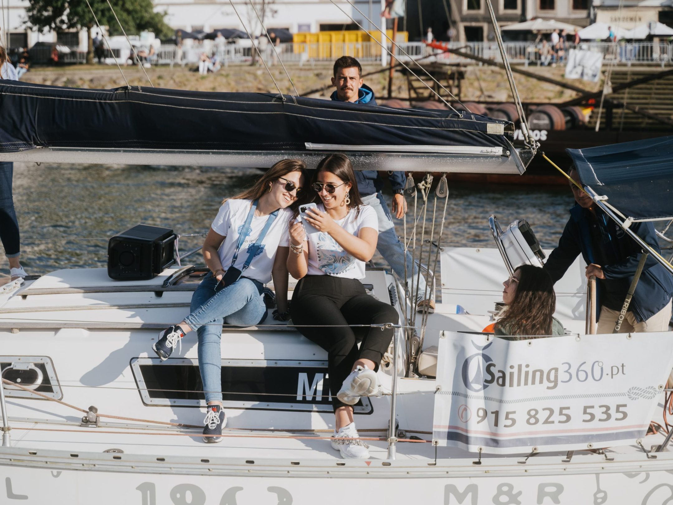 Felicidade a bordo do Calitor sailing 360
