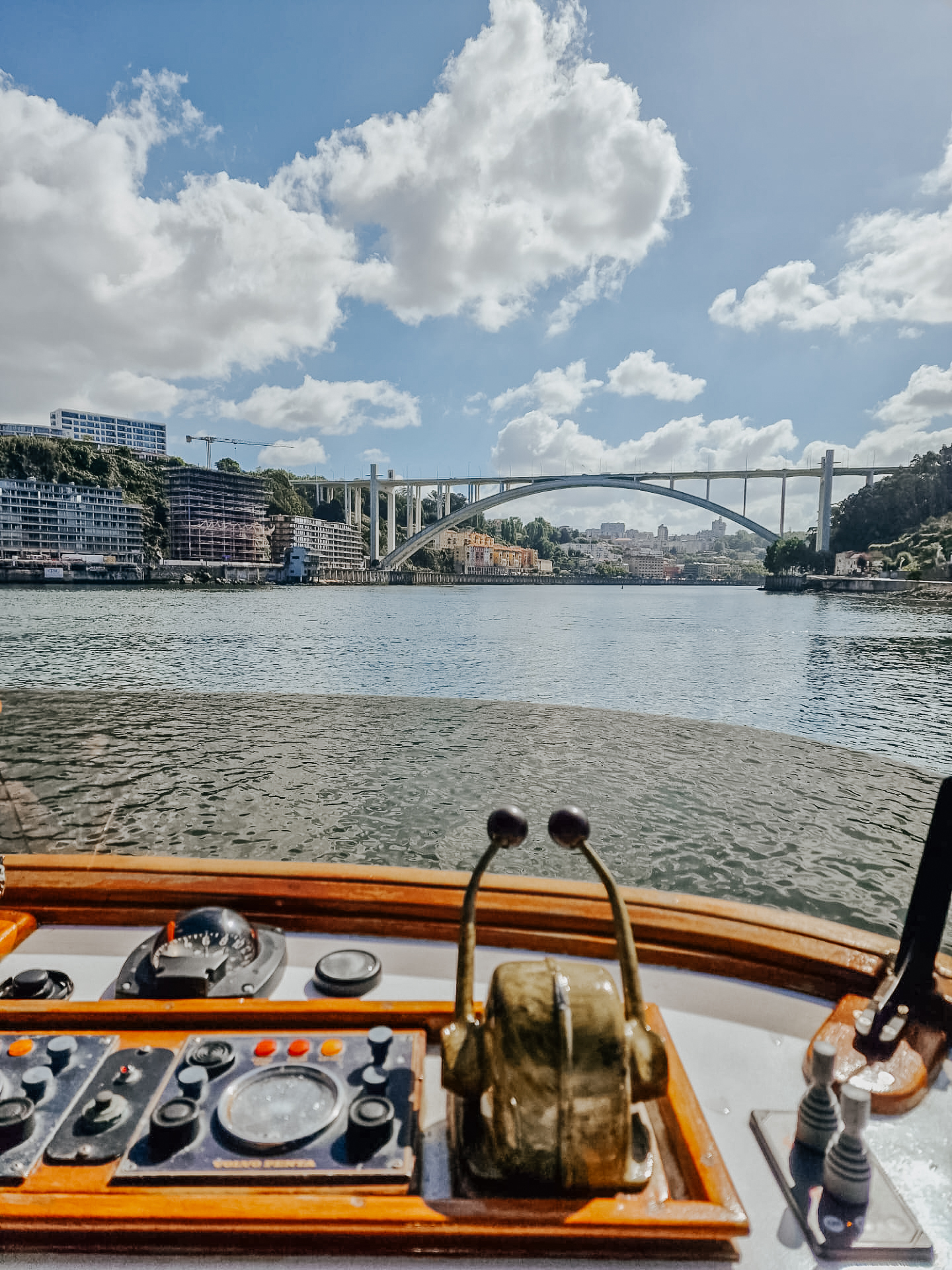 a boat parked next to a body of water
