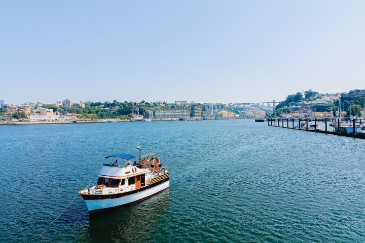 Classic Boat Mathilda in Douro River, Oporto