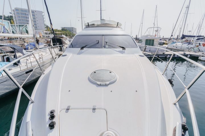 Skyfall Yacht sailing in the Douro River, Oporto, Portugal