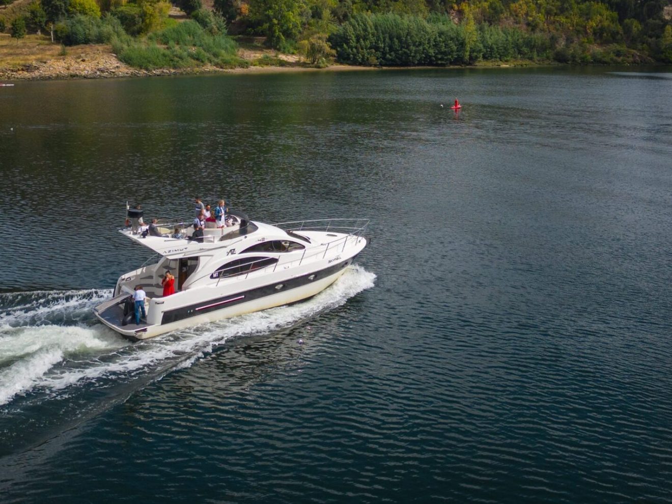 The Skyfall Yacht in Ilha dos Amores, Douro Valley, Portugal