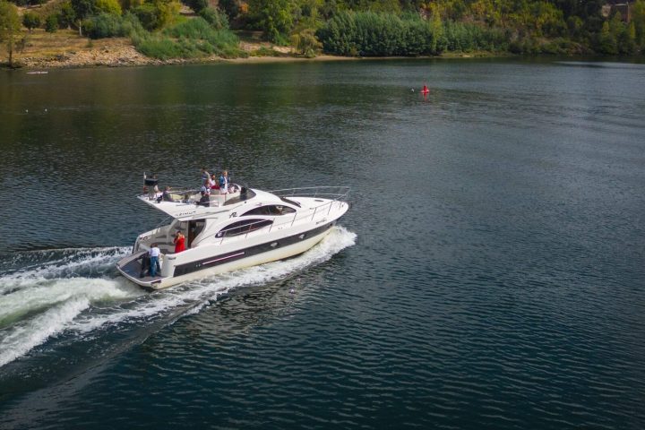 The Skyfall Yacht in Ilha dos Amores, Douro Valley, Portugal