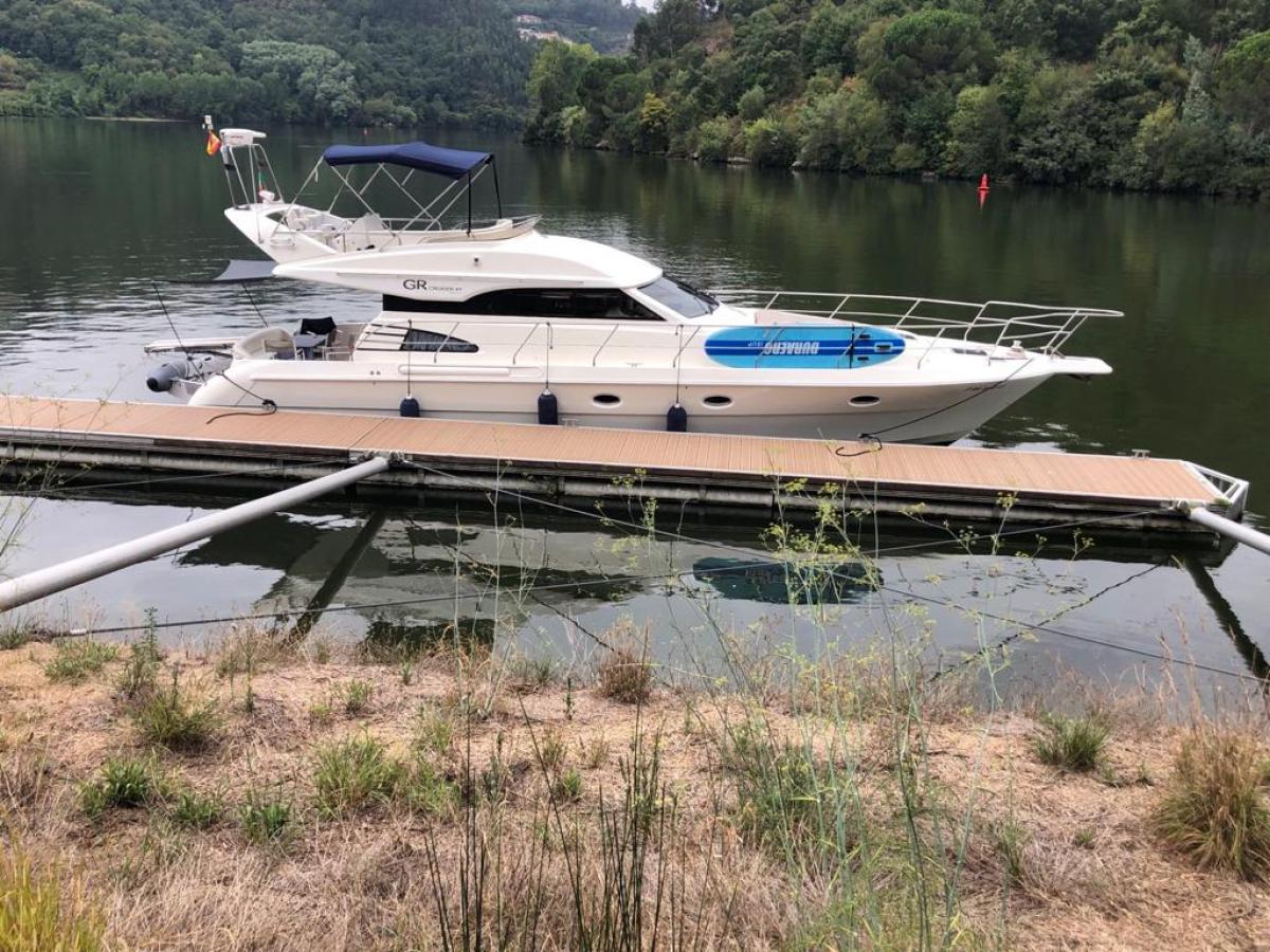 a small boat in a body of water