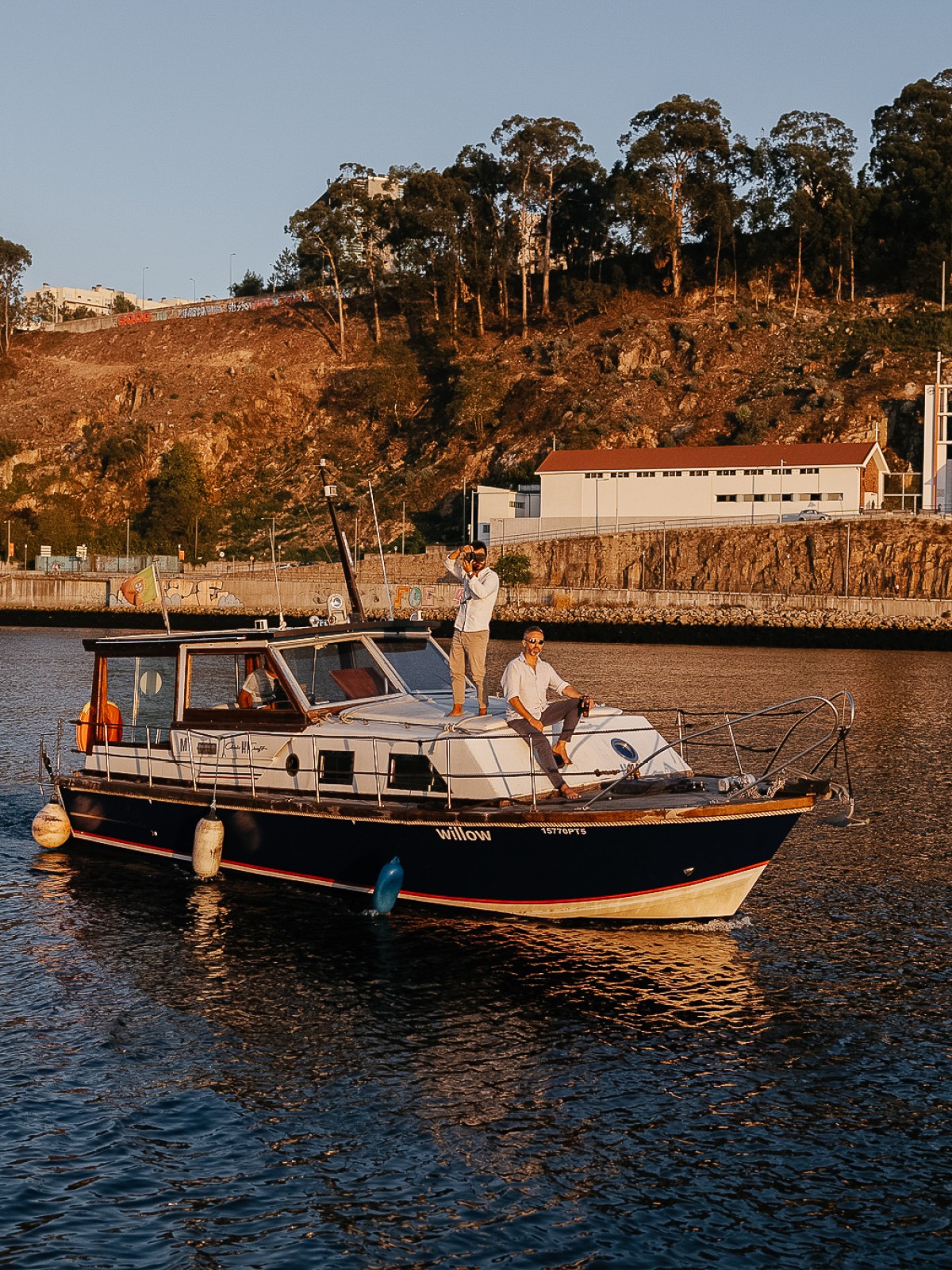 Chris Craft Willow in Douro River, Oporto