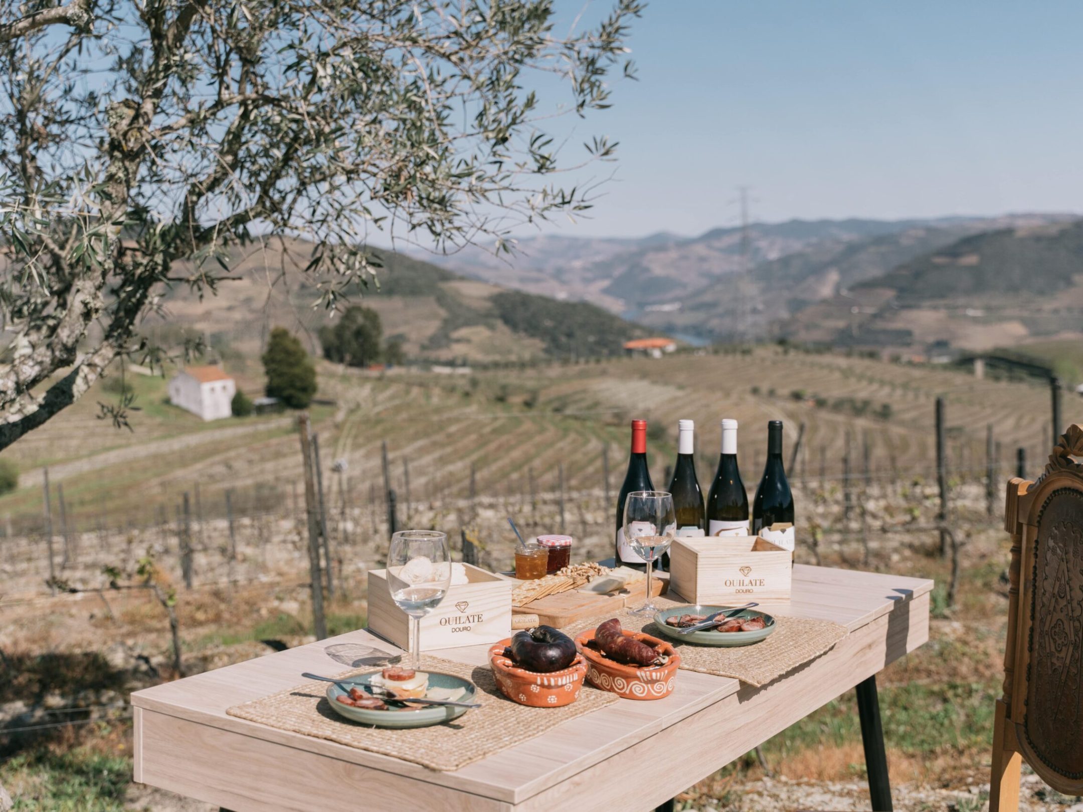 a close up of a picnic table