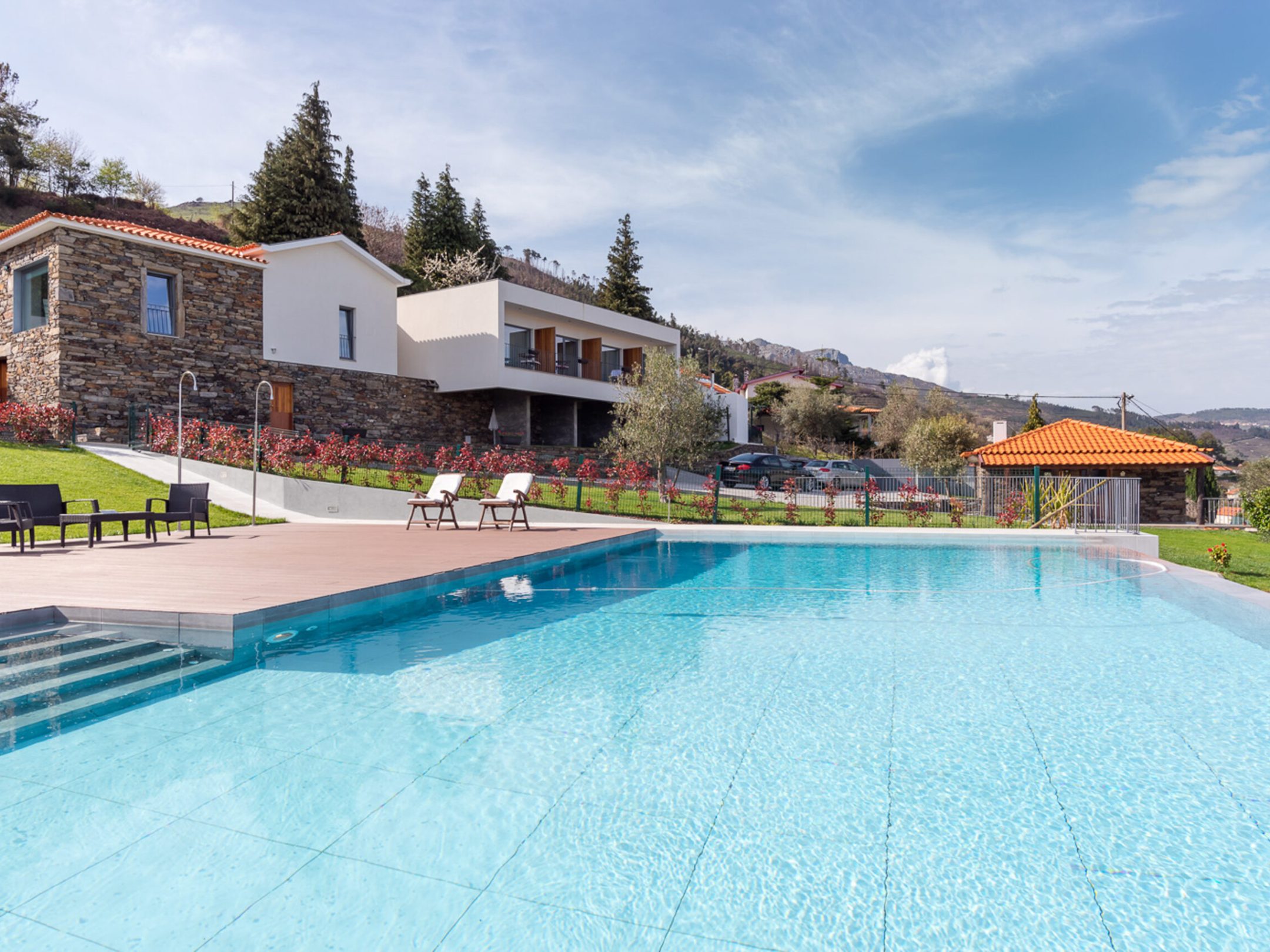 a large pool of water douro valley