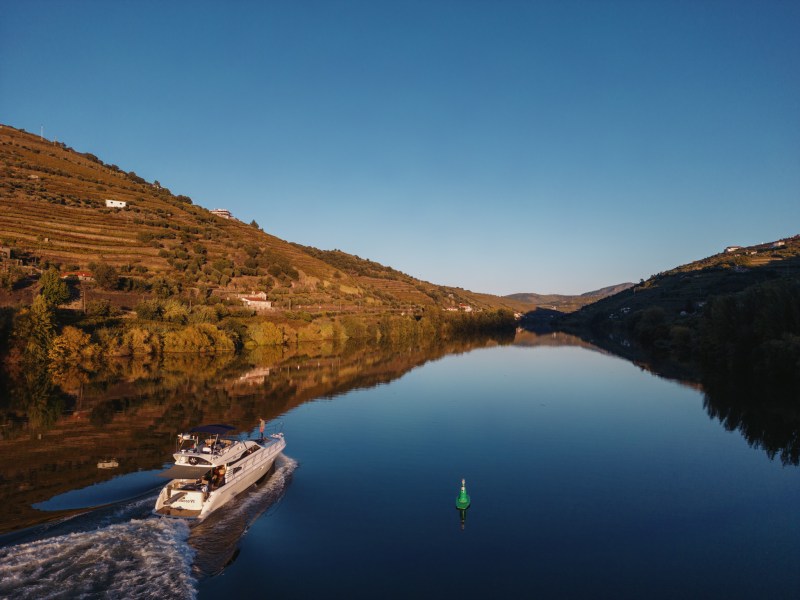 a lake with a mountain in the background