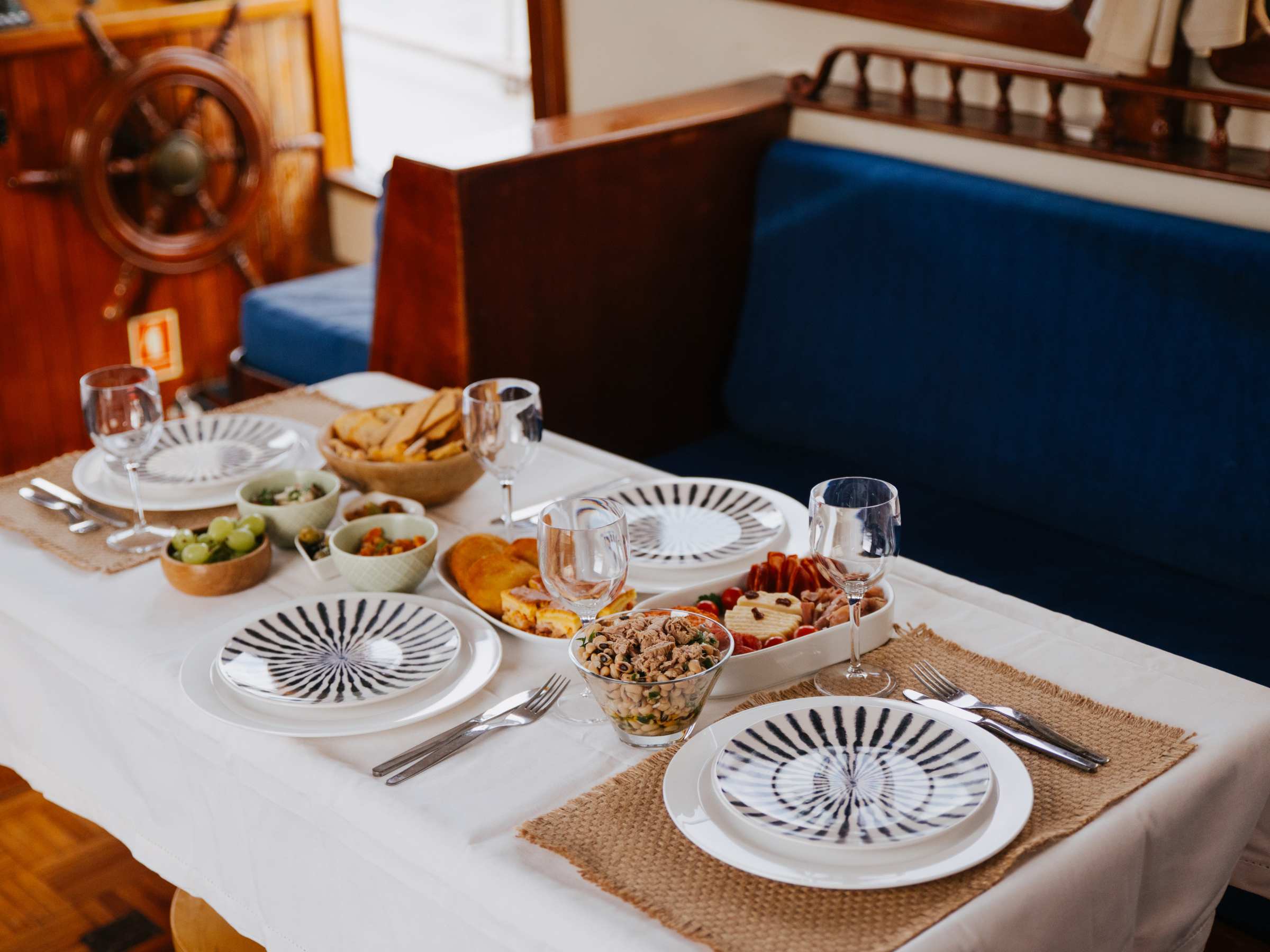 Dinner on Board, Porto, Portugal